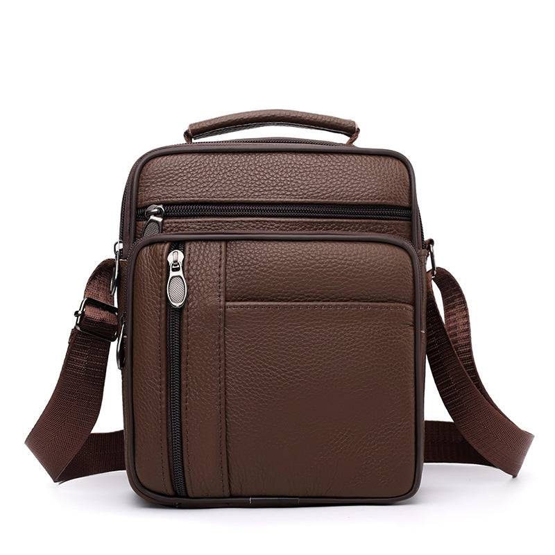 Sleek Multi-Pocket Crossbody Messenger Bag Kalsten