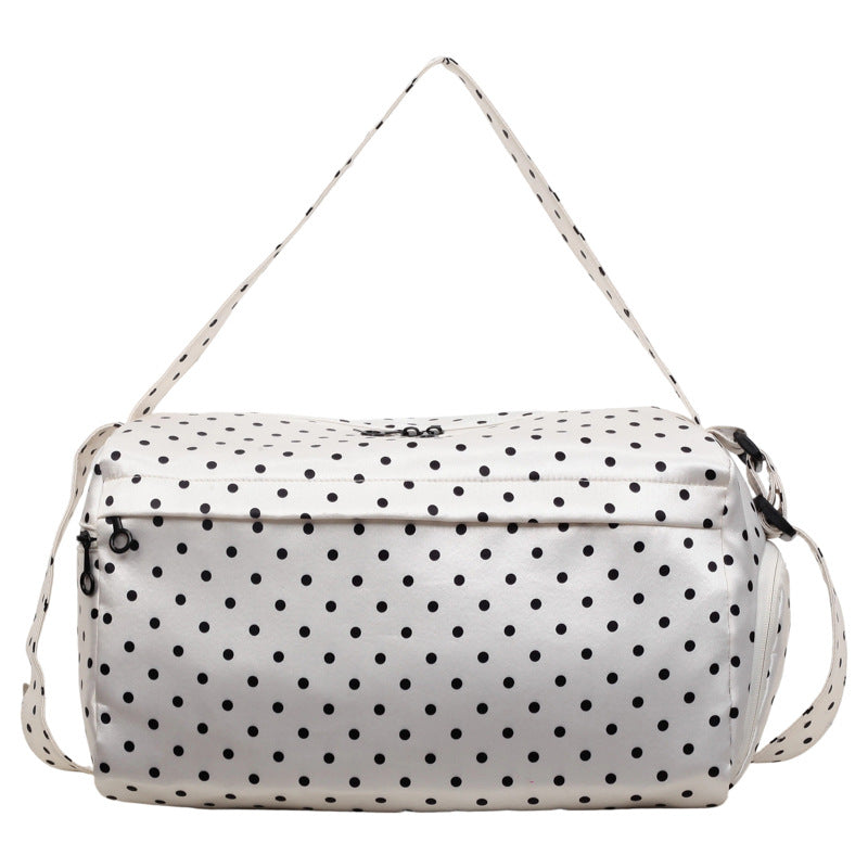 Stylish Polka Dot Travel Duffle Bag Kalsten
