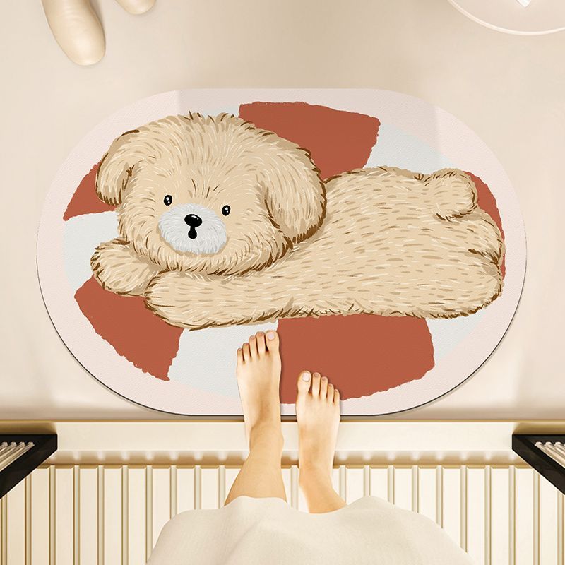Natural Textured Bath Mat