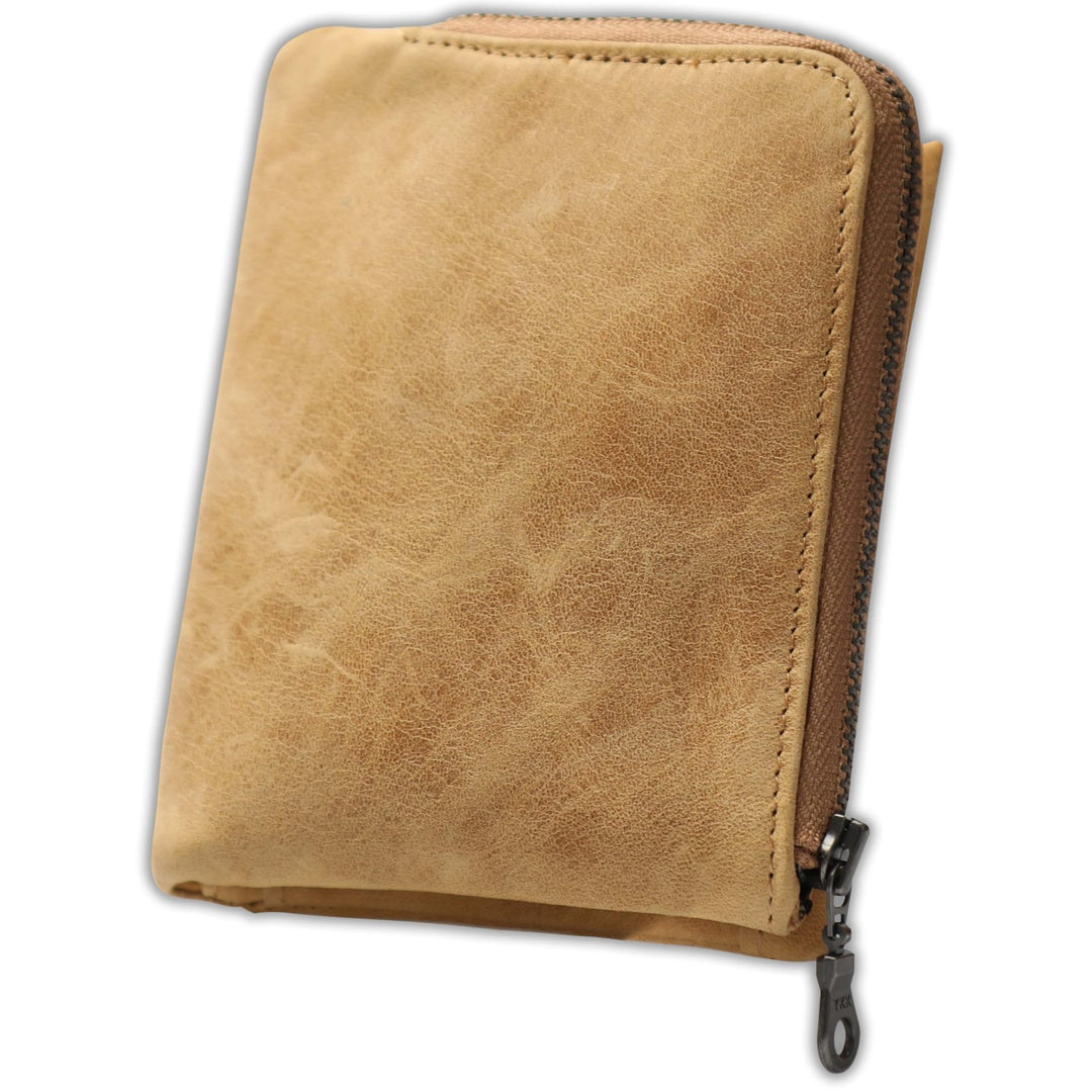 Zippered Leather Organizer Wallet Kalsten