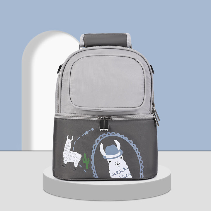Fun Alpaca-Themed Insulated Backpack Kalsten
