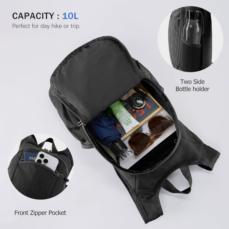 Travel leisure backpack with practical compartments Kalsten