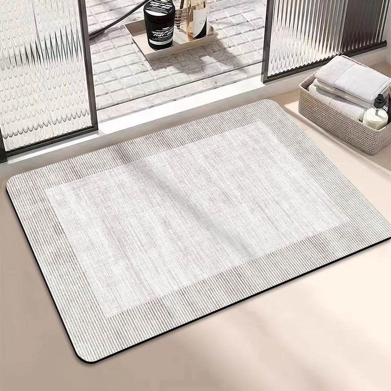 Geometric Patterned Bath Mat Kalsten