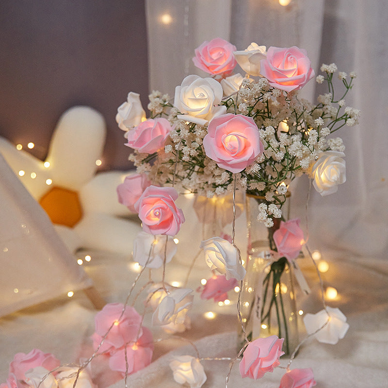 Decorative LED rose string lights Kalsten