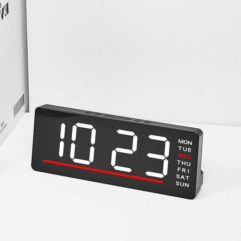 Digital clock with large LED display and multiple alarm functions Kalsten