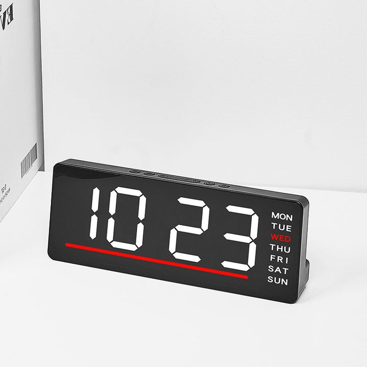 Digital clock with large LED display and multiple alarm functions Kalsten