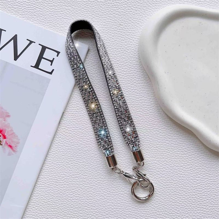 Decorative Rhinestone Phone Lanyard Kalsten