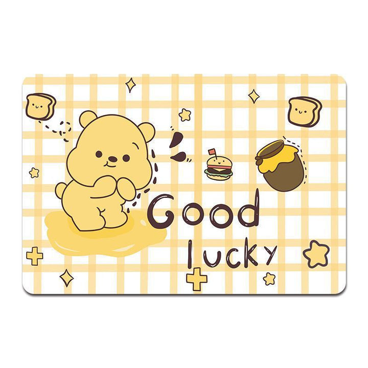Playful Cartoon-Themed Doormat Kalsten