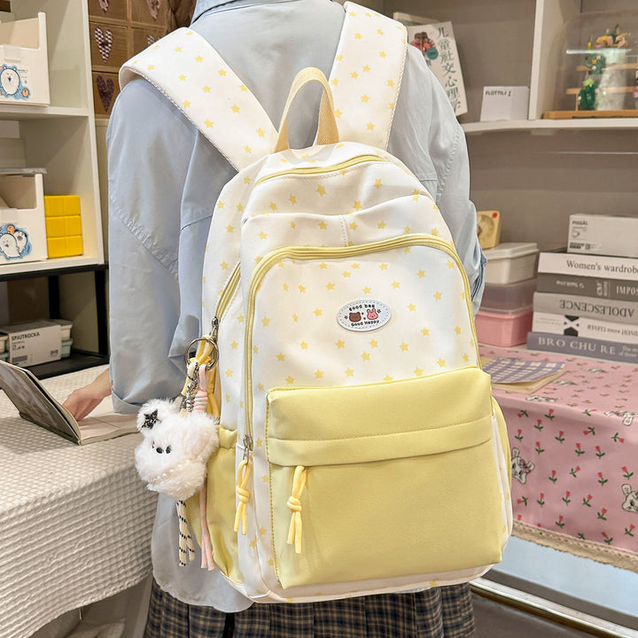 Star-Patterned Casual Backpack Kalsten 1791204314