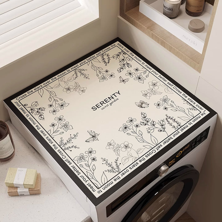 Decorative Laundry Counter Mat