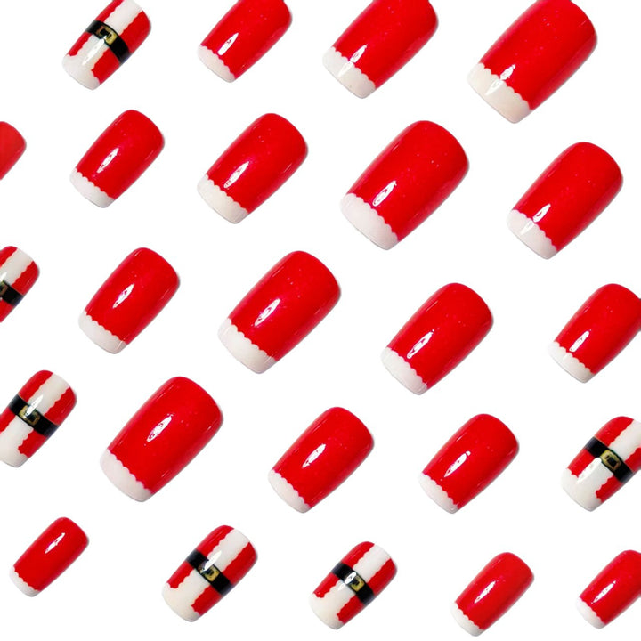 Christmas Art Nails in Festive Santa Design Kalsten