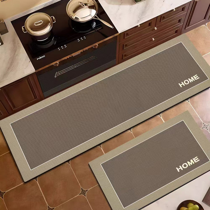Elegant Textured Kitchen Runner Set Kalsten