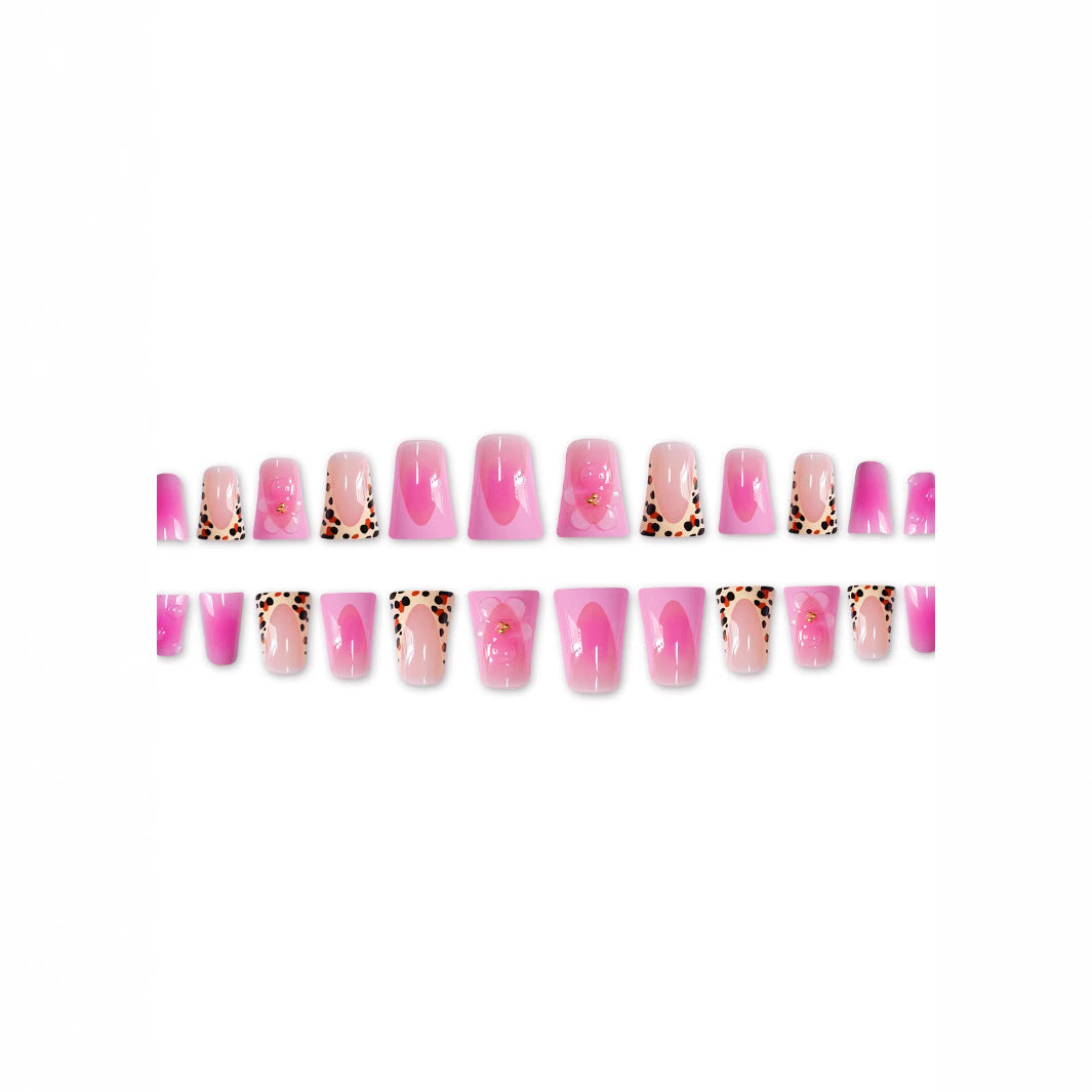 Artistic Floral Gel Press-On Nails Kalsten 1787368914