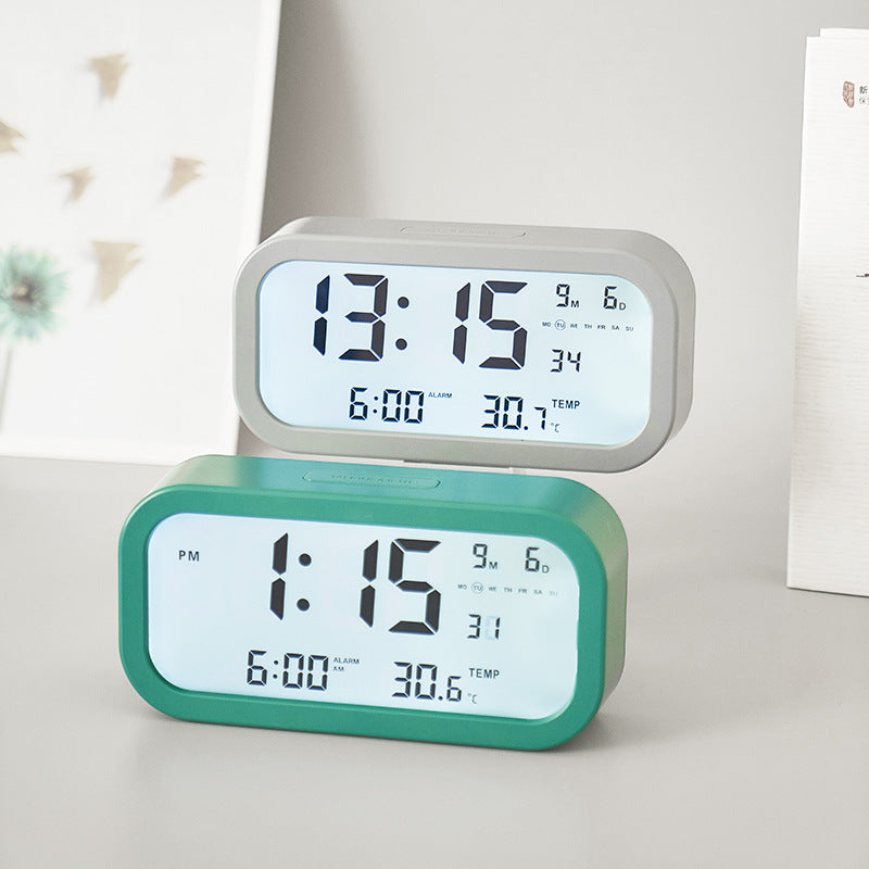 Digital Alarm Clock with Large LED Display and Temperature Function Kalsten