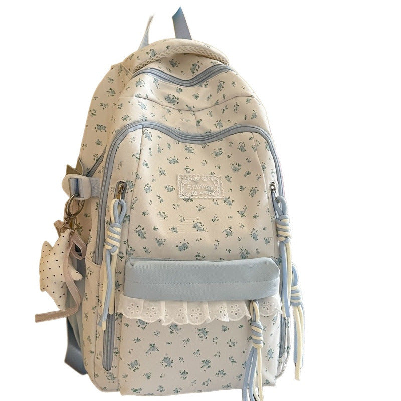 Stylish Floral Patterned Backpack Kalsten