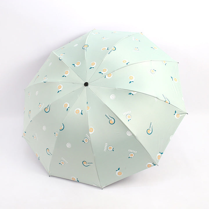 Ladies folding umbrella with cheerful motifs Kalsten
