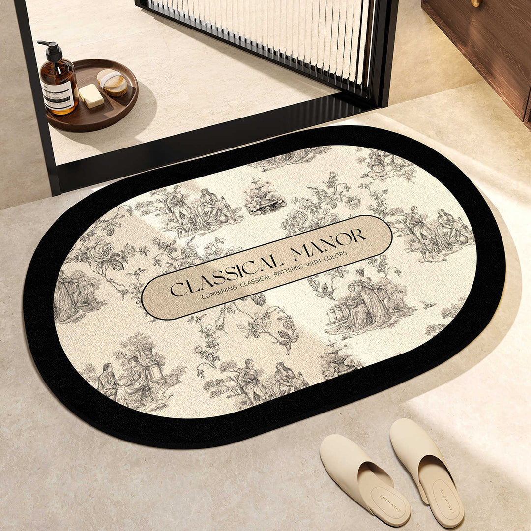 Decorative Non-Slip Bath Mat Kalsten