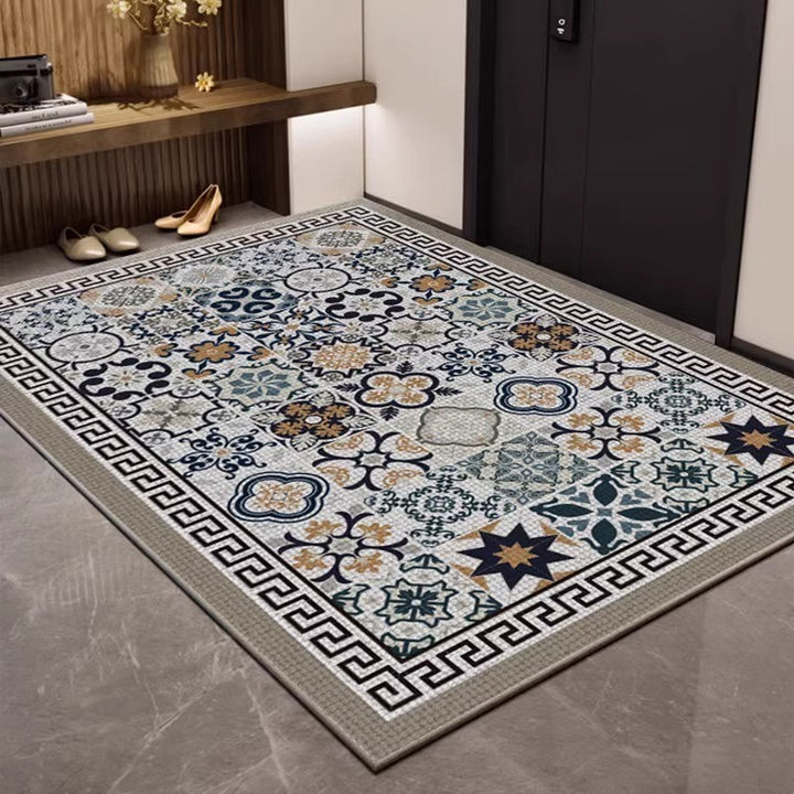 Playful Cat-Themed Area Mat