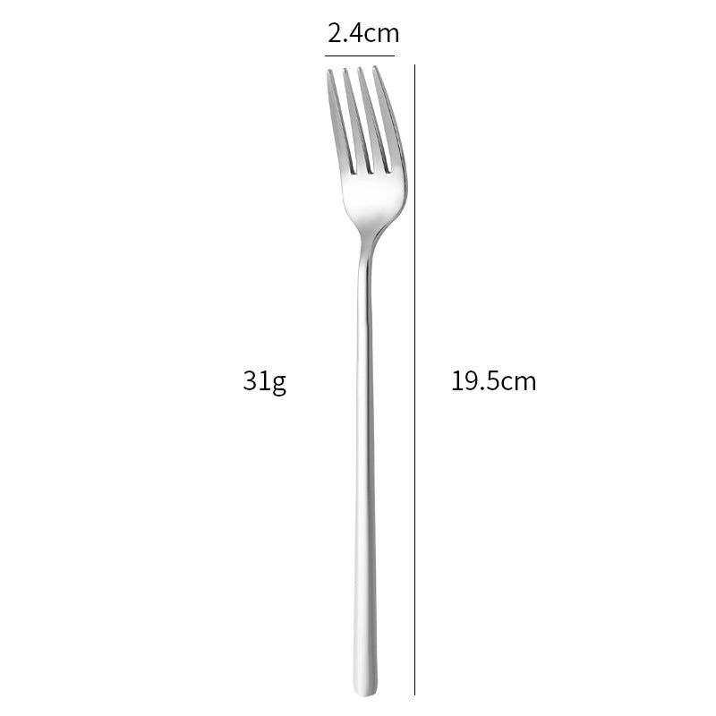 Elegant stainless steel dining fork with ergonomic handle Kalsten
