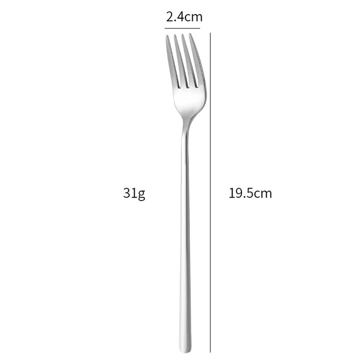 Elegant stainless steel dining fork with ergonomic handle Kalsten