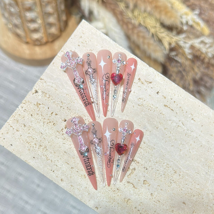 Artistic Press-On Nail Tips Kalsten