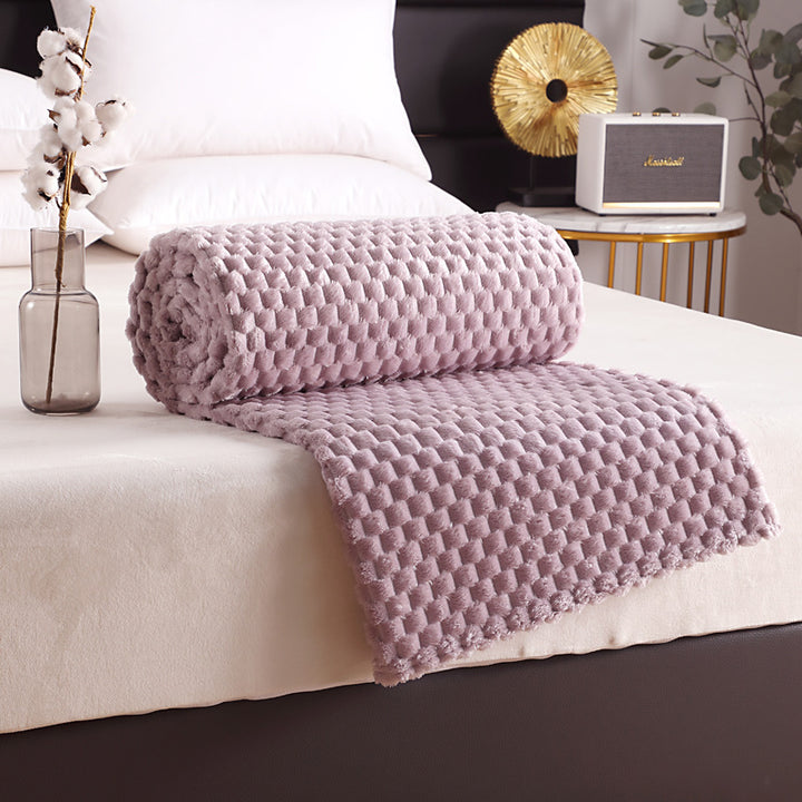Women Soft and Cozy Plaid Blanket Kalsten