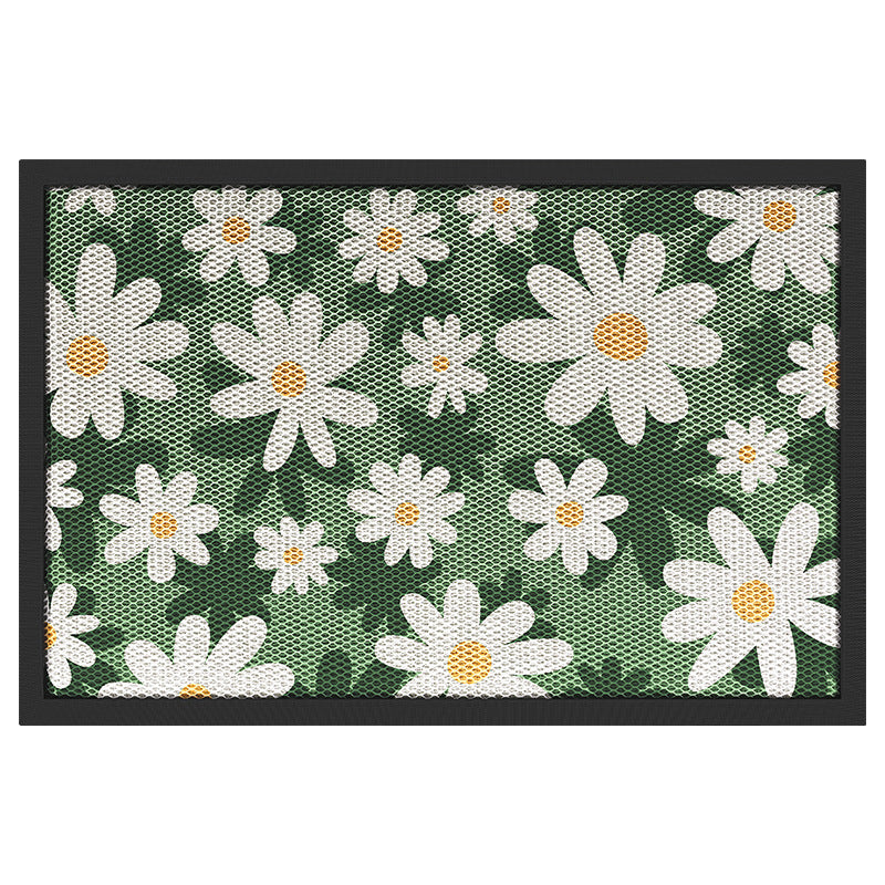Floral Design Outdoor Welcome Mat Kalsten
