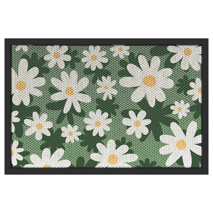Floral Design Outdoor Welcome Mat Kalsten