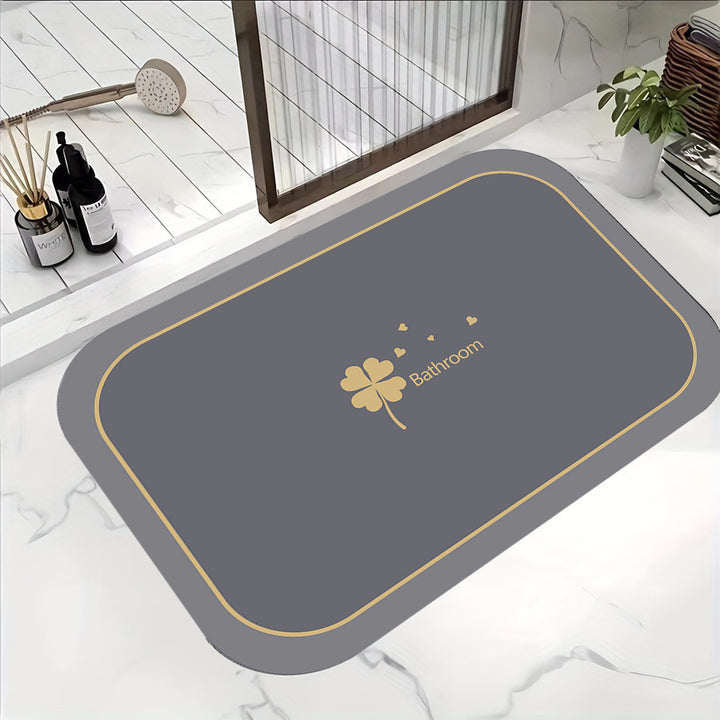 Adorable Cartoon Cat Bath Mat Kalsten