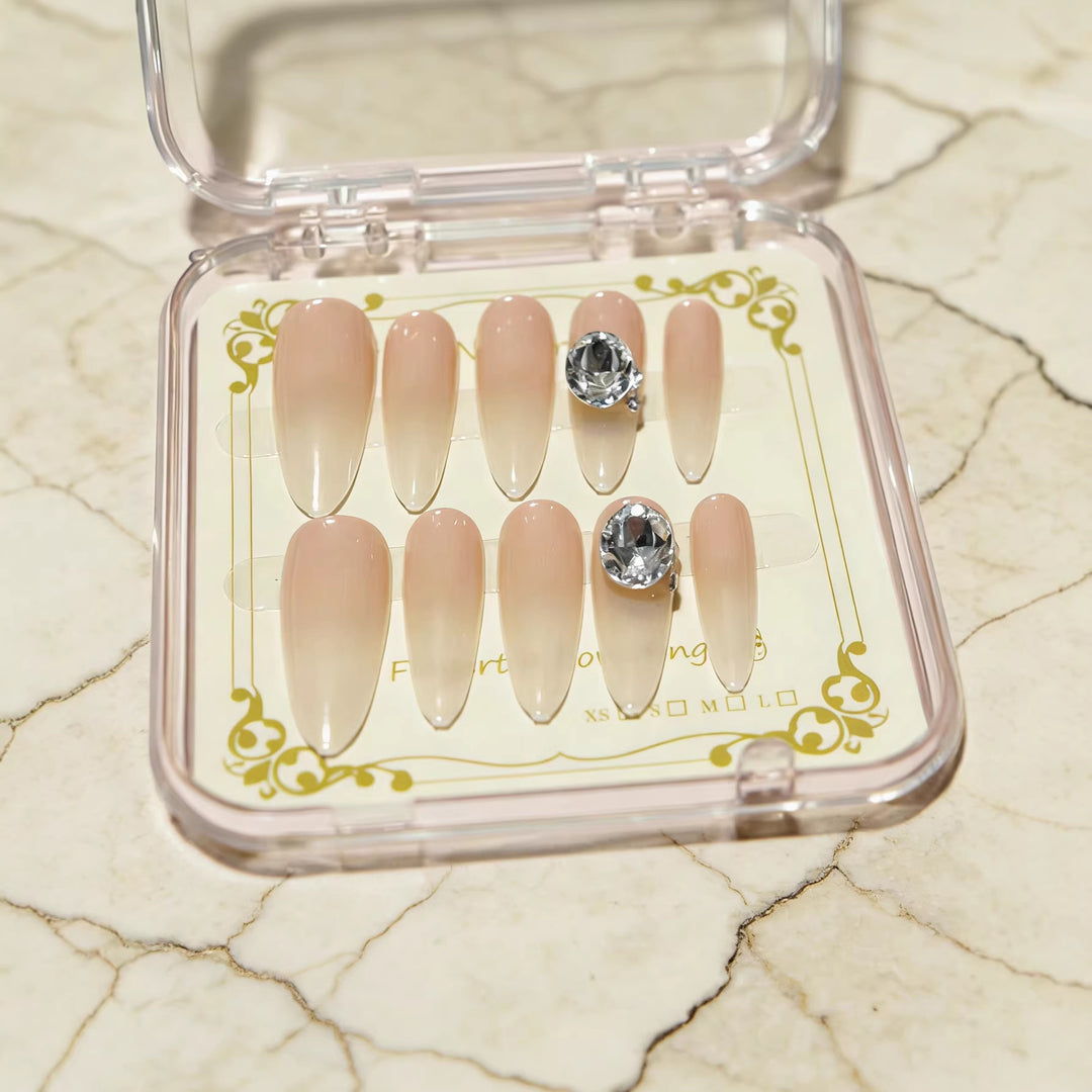 Elegant Long-Stiletto Nail Extensions Kalsten