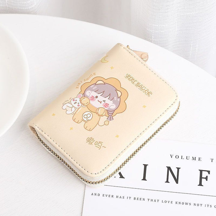 Cute Cartoon Character Zip Wallet Kalsten
