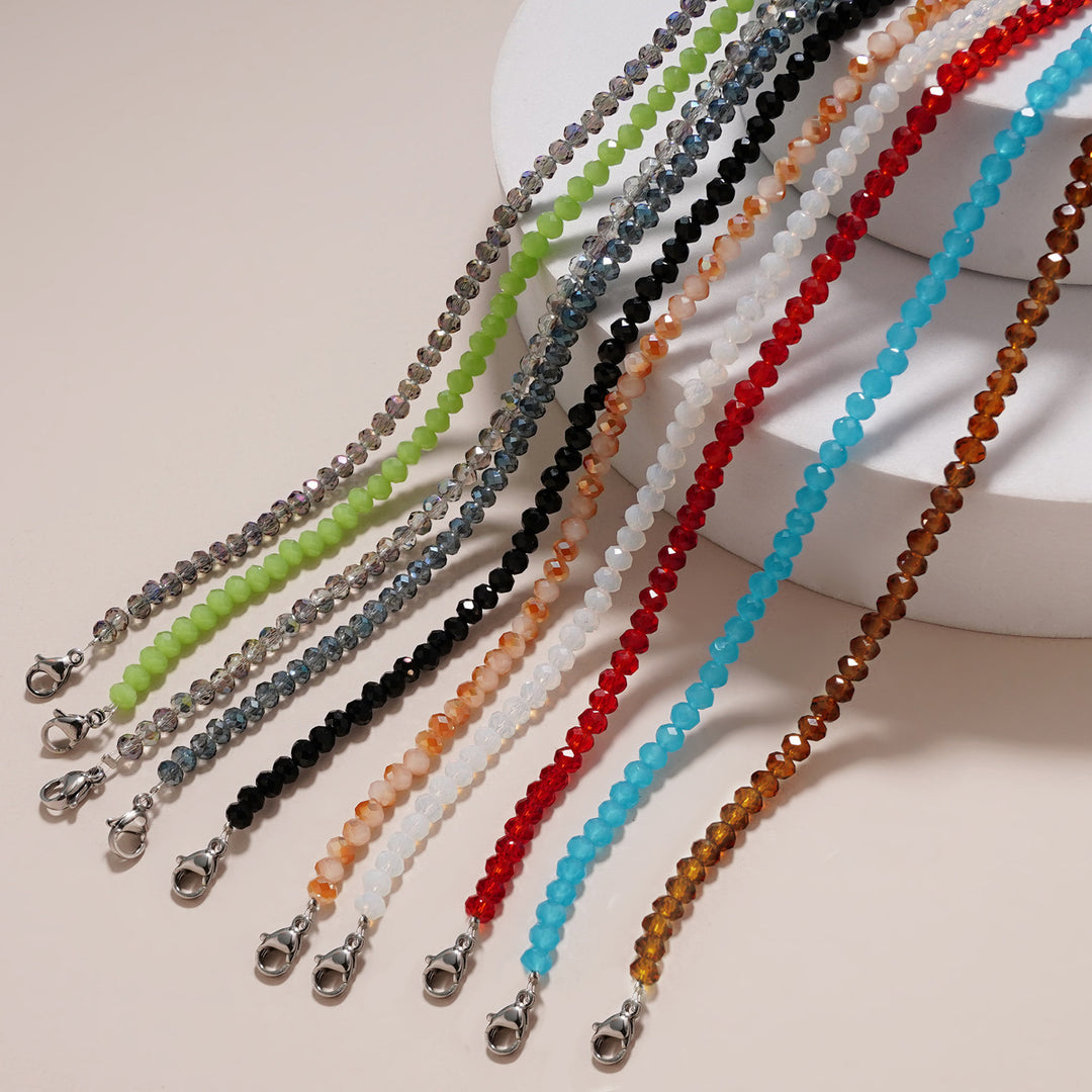 Gemstone-Accented Eyewear Chain Kalsten