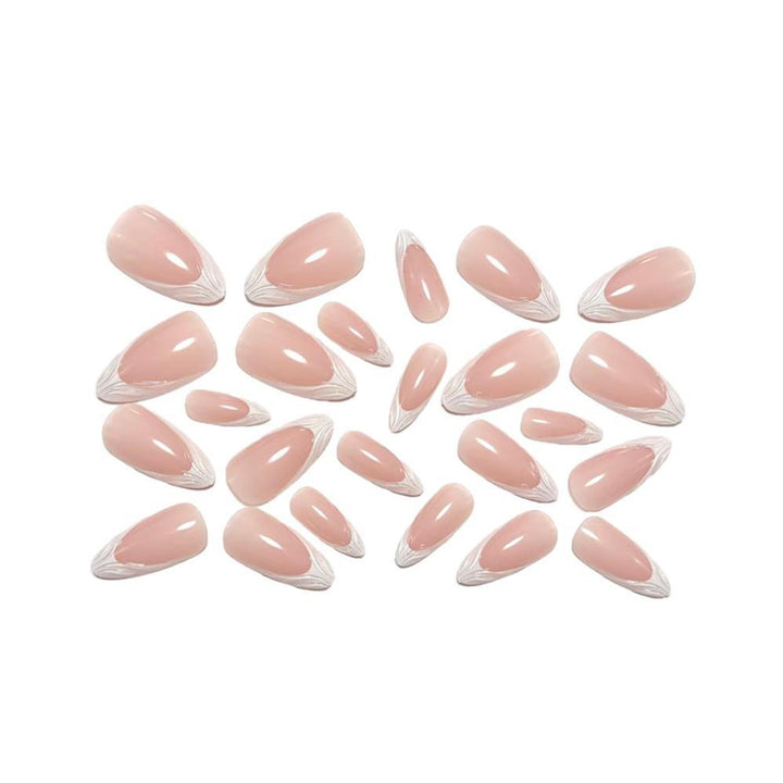 Elegant Artificial Nails with Pointed Design Kalsten