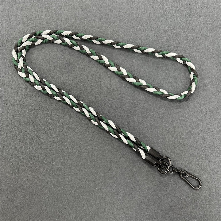 Braided Phone Lanyard with Secure Clips Kalsten