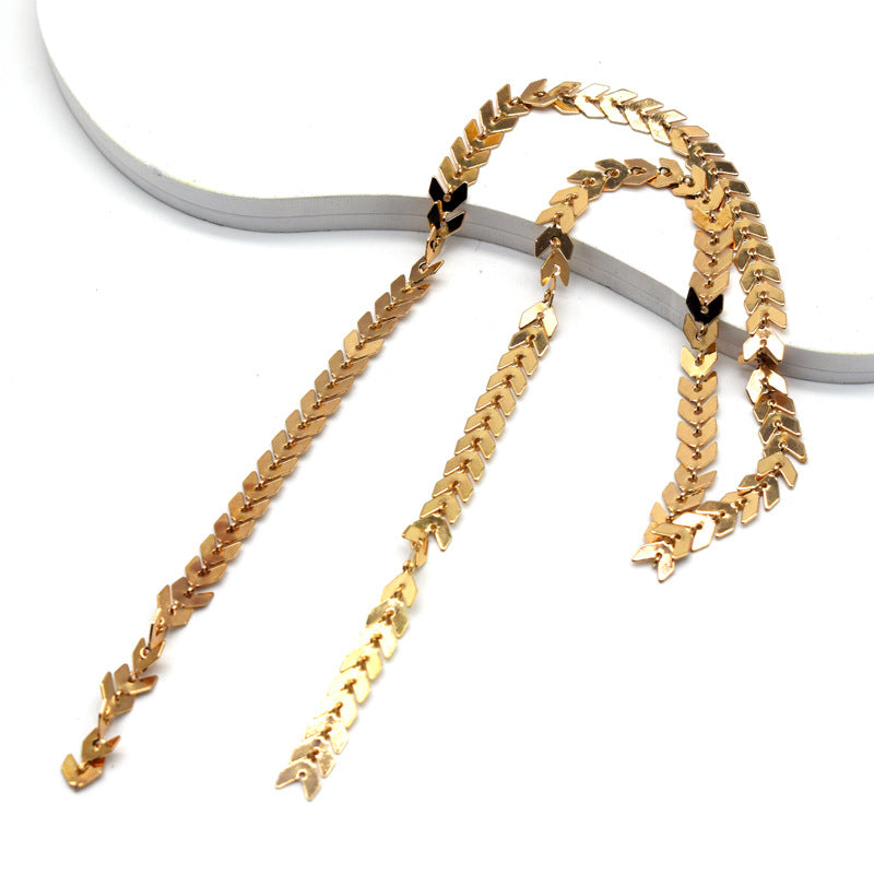 Elegant Gold Plated Eyewear Chain Kalsten