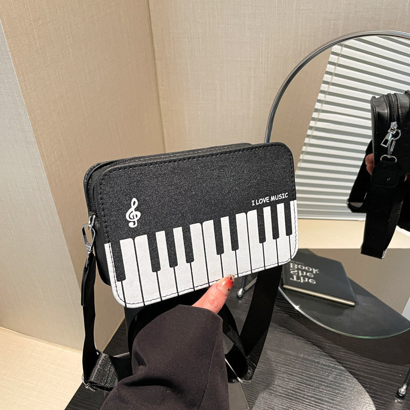 Musical-Themed Crossbody Bag