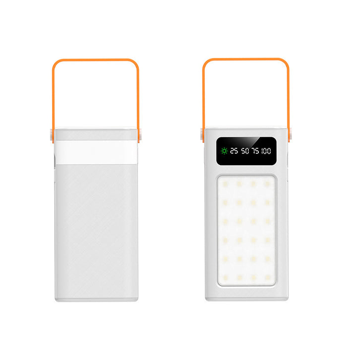 Portable LED power bank with integrated display and carrying handle Kalsten