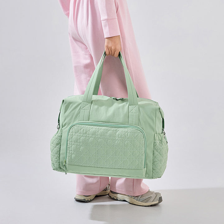 Multifunctional Quilted Gym Tote