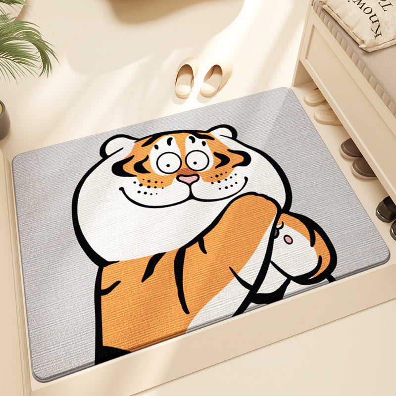 Cartoon Character Entry Mat Kalsten