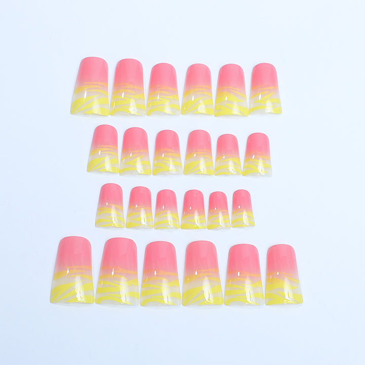 Artistic Ombre Press-On Nail Set kalsten