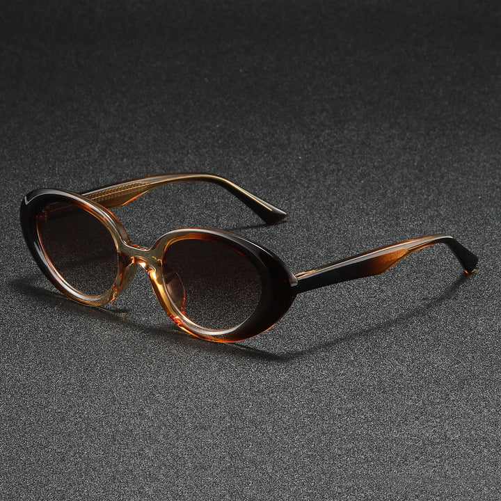 Ladies fashionable sunglasses in elegant, oval design Kalsten