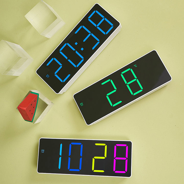 Digital Alarm Clock In Minimalistic Design Kalsten