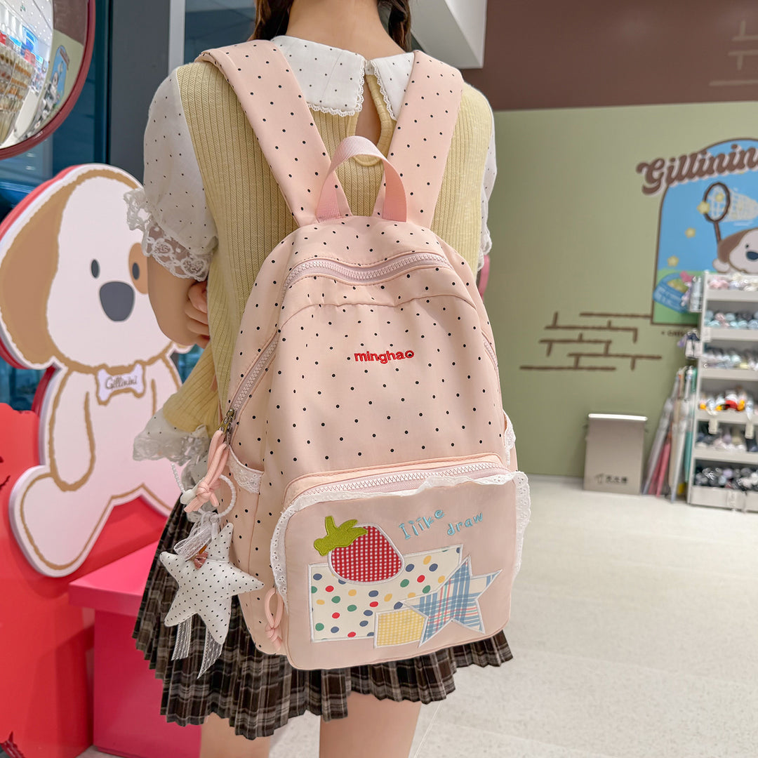 Cute Illustrated Graphic School Backpack Kalsten