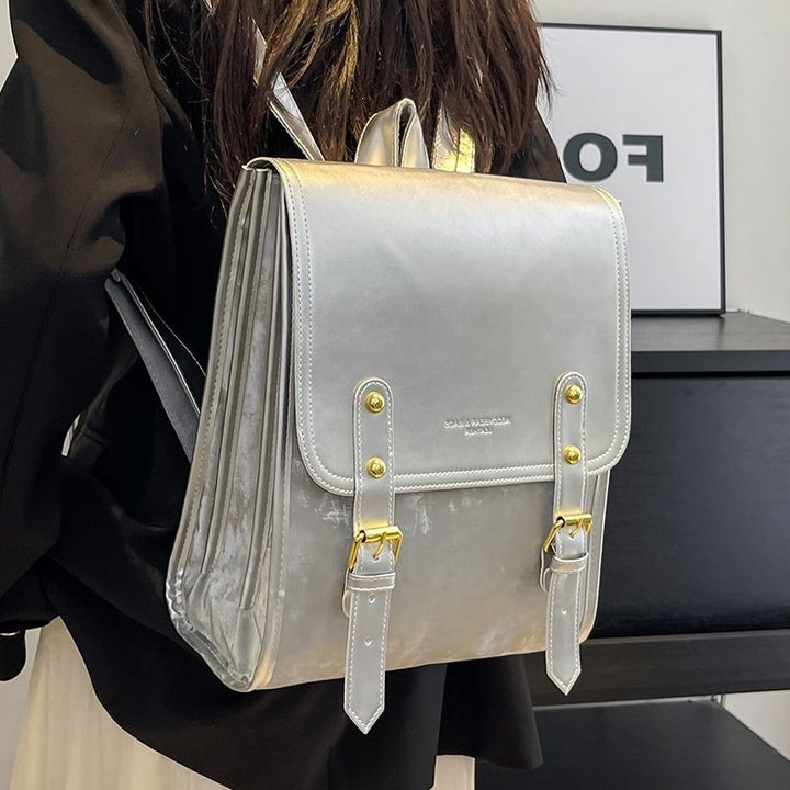 Fashionable backpack in elegant design with functional compartments Kalsten