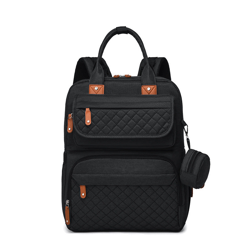 Multi-Functional Quilted Travel Backpack Kalsten