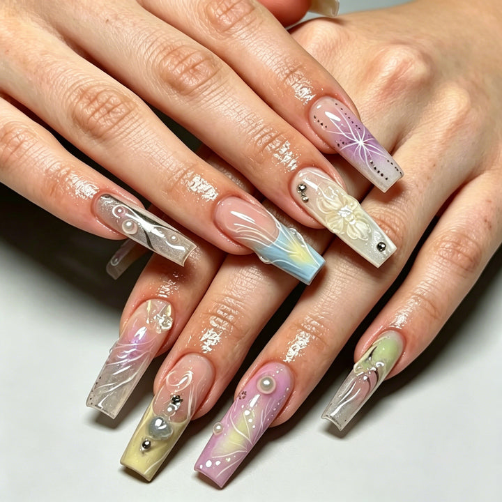 Artistic Extended Acrylic Nail Enhancements Kalsten