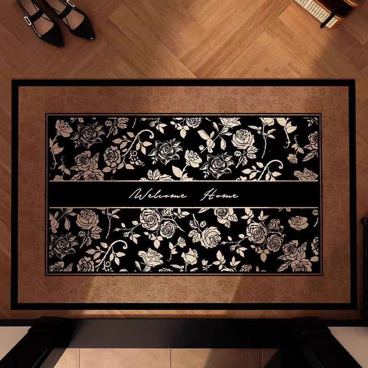 Decorative Floral Door Mat
