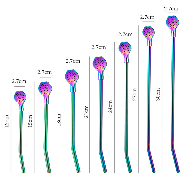 Stylish teaspoons with practical drainage holes Kalsten