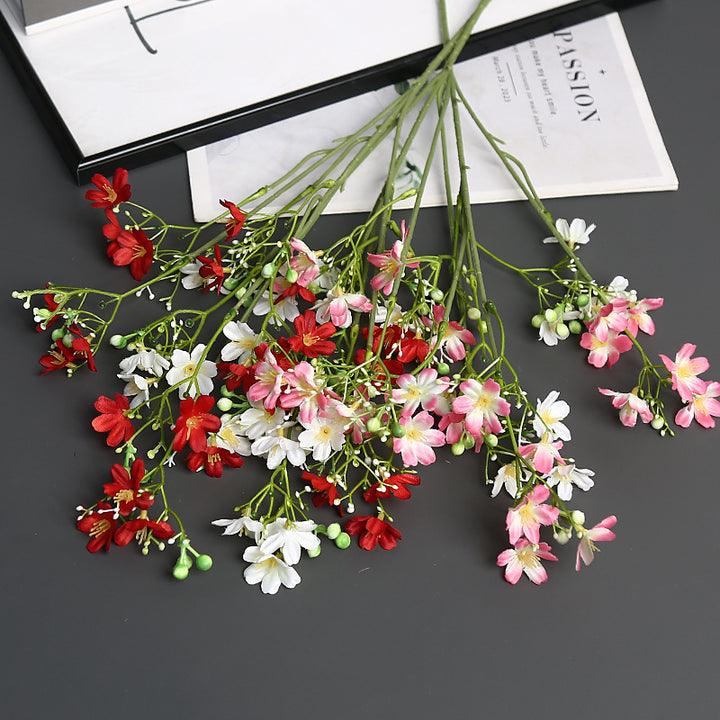 Faux Floral Spray for Home Decor Display