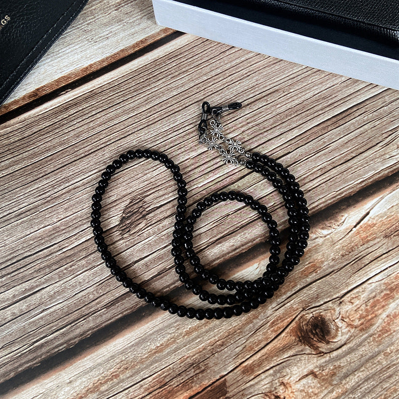 Fashionable glasses holder chain with beads Kalsten